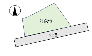 【土地図】 | 丹波市山南町岩屋　農振内　農地2