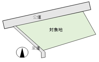 【土地図】 | 丹波市山南町岩屋　農振内　農地2