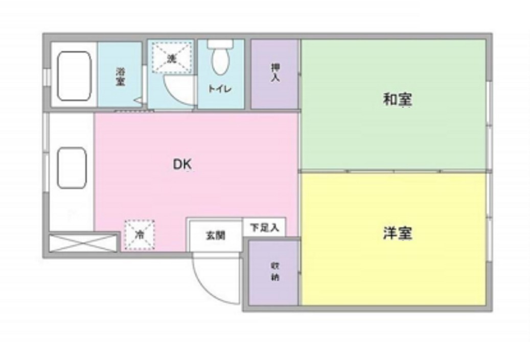 コウワマンションの間取り|間取り
