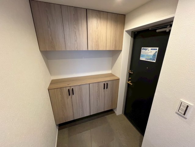 シンフォニアガーデン福井の玄関