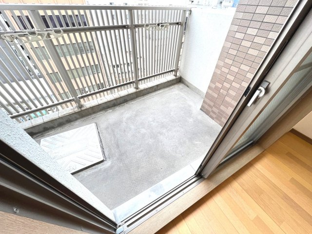 エイペックス松屋町ヴァンデュールのバルコニー