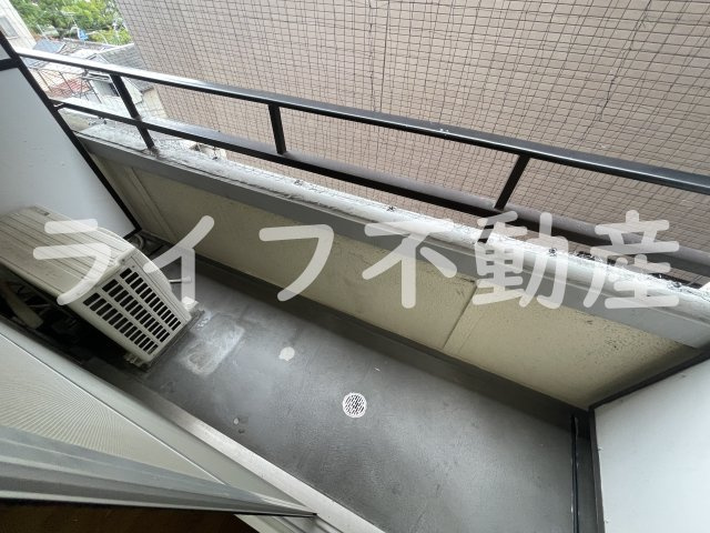 ハイツ富士パートⅡのバルコニー|バルコニーがあります