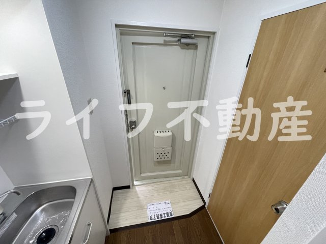 ハイツ富士パートⅡの玄関|シンプルで使いやすい玄関です