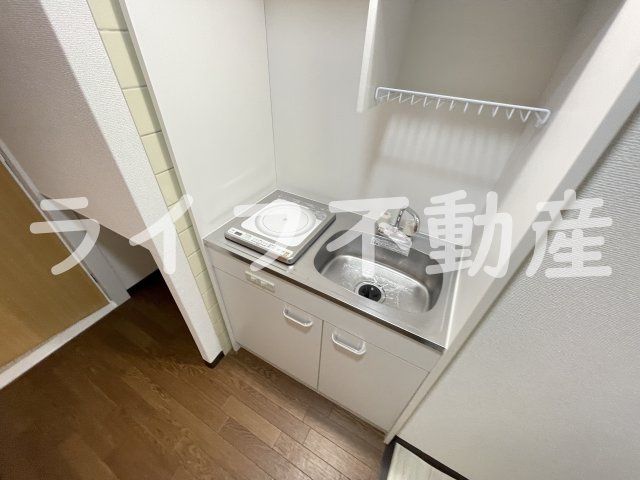 ハイツ富士パートⅡのキッチン|お料理しやすいキッチンです