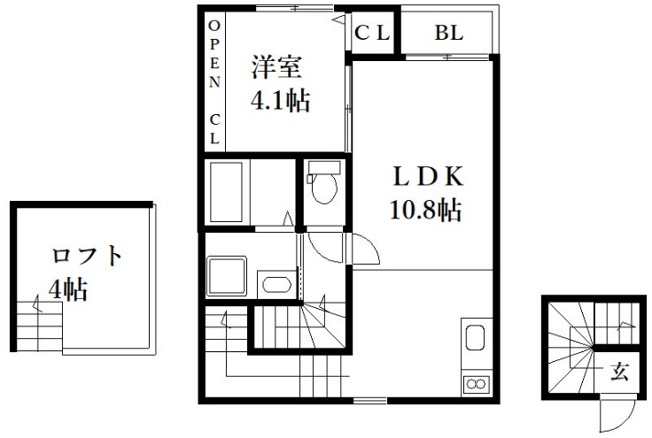 【間取り】 | APT03