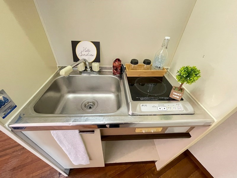 ハイツ中原通のキッチン