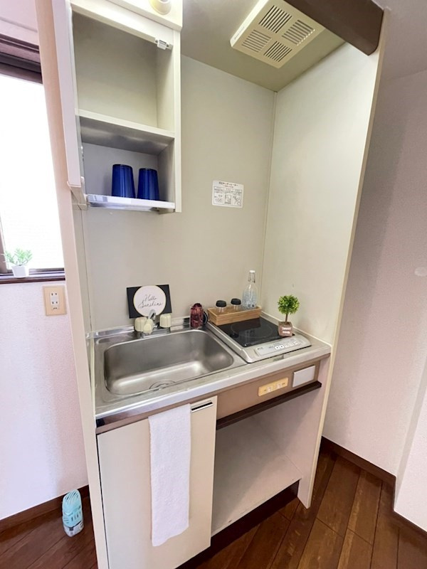 ハイツ中原通のキッチン