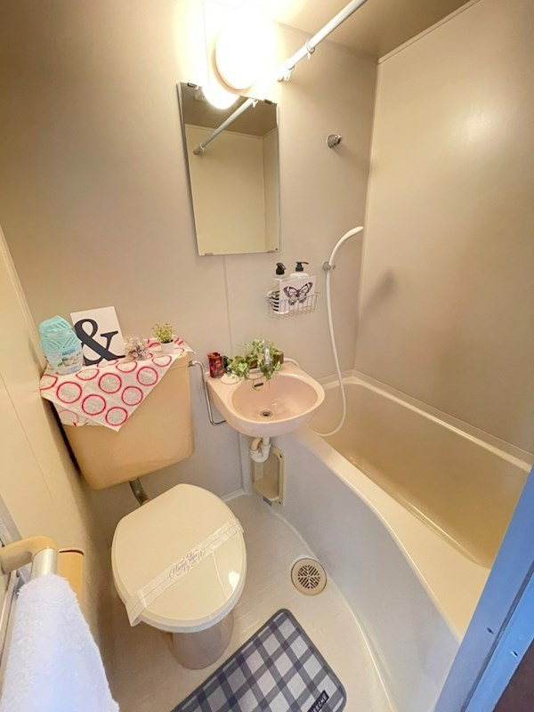 ハイツ中原通の浴室