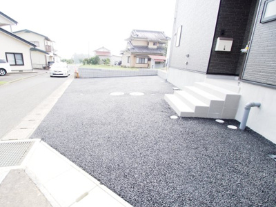 【駐車場】 | Cradle garden　大玉村玉井第４　１号棟