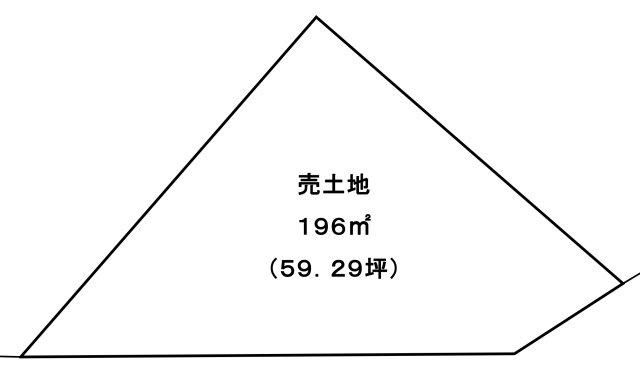 信楽町中野の土地図
