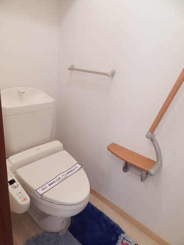 ボヌール壱番館【キャッシュバック対象物件】のトイレ|落ち着いたトイレです