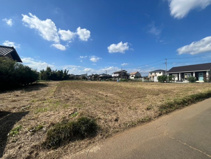 坂戸市石井　建築条件なし売地　「坂戸駅」バス9分　敷地84坪　【勝呂小学区】の画像