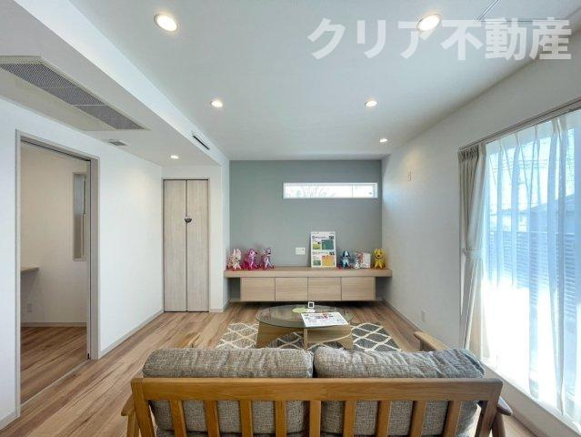【居間・リビング】 | 高崎市筑縄町　3号棟
