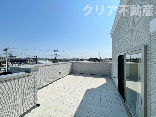 【バルコニー】 | 高崎市筑縄町　3号棟