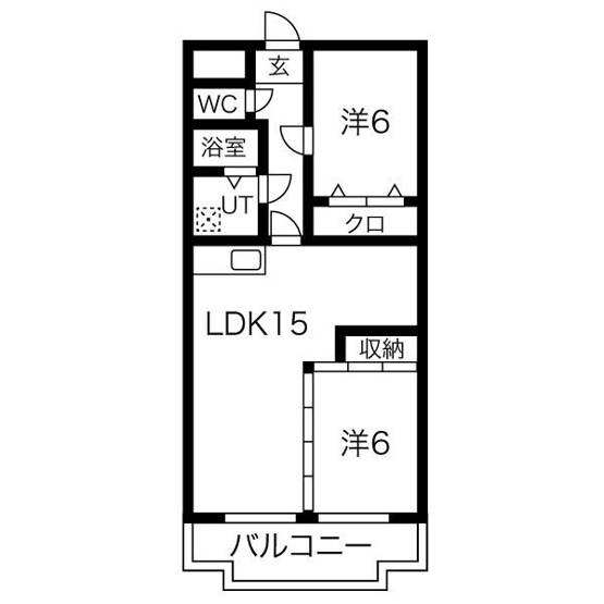 【間取り】 | オアシス鷹丘