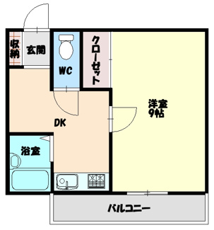 【間取り】 | 岡田マンション