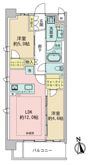 【間取り】 | ソルティア京都宝ヶ池