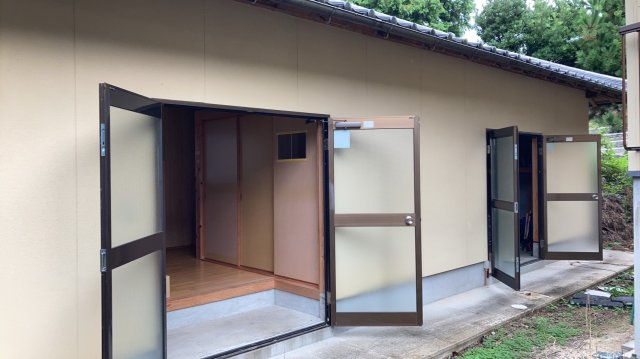 萩市椿東　戸建ての外観|隠れ家的別棟あり約40㎡