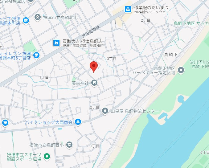アーバンヒルズの地図