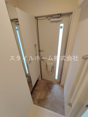 豊橋市小浜町のアパートの玄関