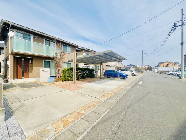 高崎市菅谷町の前面道路含む現地写真|閑静な住宅街◎車の通りも少ないので駐車もスムーズに楽々！！