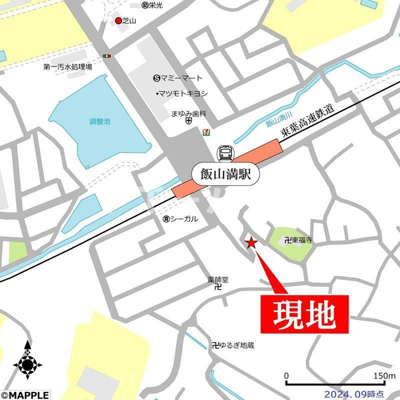 メゾンドアルクの地図