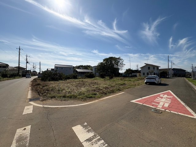 鶴ヶ島市三ツ木　建築条件なし売地　圏央『鶴ヶ島』ICより車5分　【第一小学区】の外観