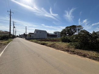 【前面道路含む現地写真】 | 鶴ヶ島市三ツ木　建築条件なし売地　圏央『鶴ヶ島』ICより車5分　【第一小学区】