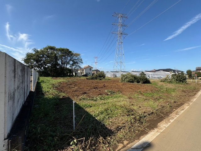 鶴ヶ島市三ツ木　建築条件なし売地　圏央『鶴ヶ島』ICより車5分　【第一小学区】の外観