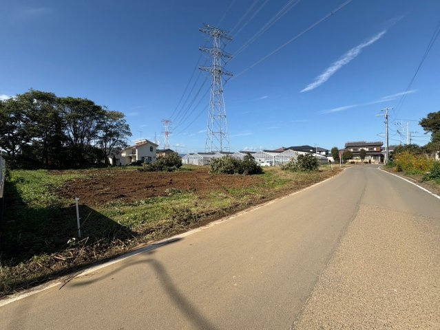 鶴ヶ島市三ツ木　建築条件なし売地　圏央『鶴ヶ島』ICより車5分　【第一小学区】の外観