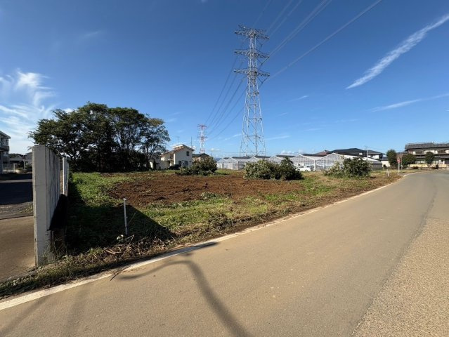 鶴ヶ島市三ツ木　建築条件なし売地　圏央『鶴ヶ島』ICより車5分　【第一小学区】の外観