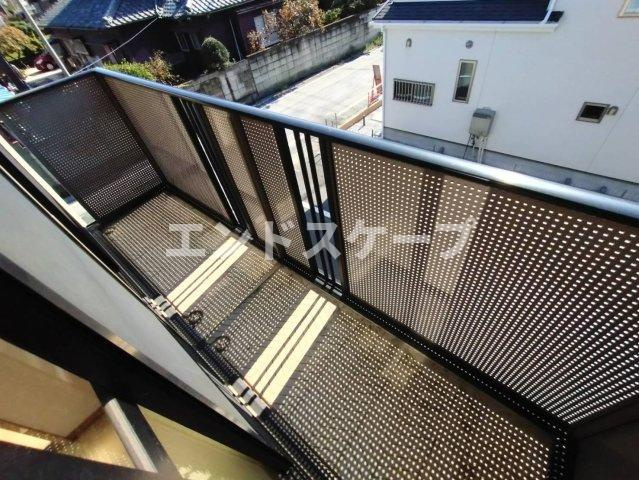 プルニエＫのバルコニー|高崎、前橋エリアのお部屋探しはエンドスケープまで！お客様の理想お聞かせ下さい♪