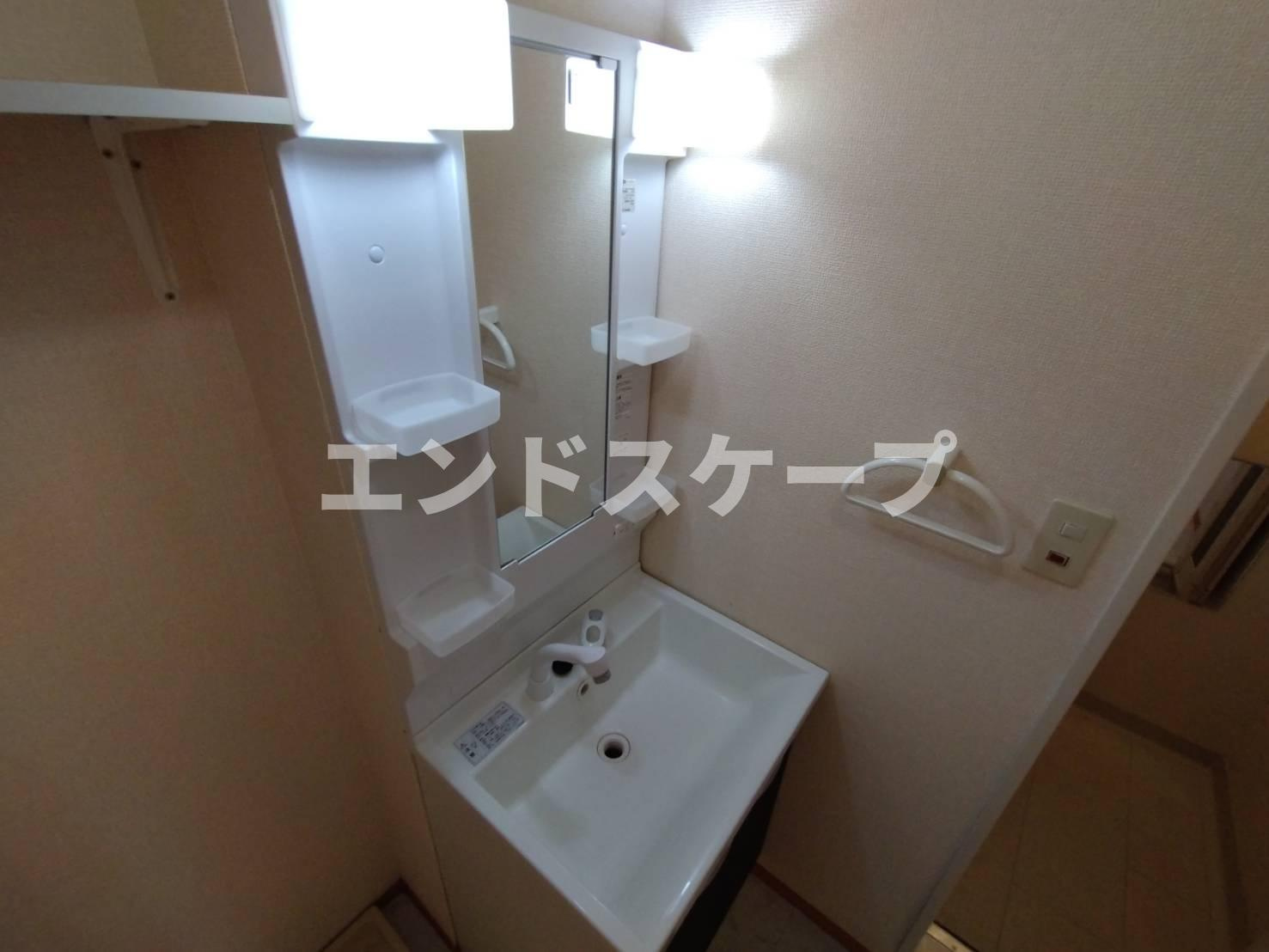 プルニエＫの洗面所|高崎、前橋エリアのお部屋探しはエンドスケープまで！お客様の理想お聞かせ下さい♪