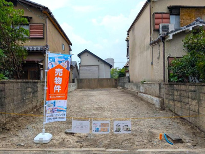 【外観】 | 一乗寺庵野町　売土地 | 現況更地です！