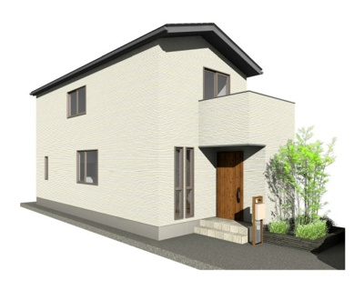 【完成予想図】 | 一乗寺庵野町　売土地 | 新築外観イメージ図♪