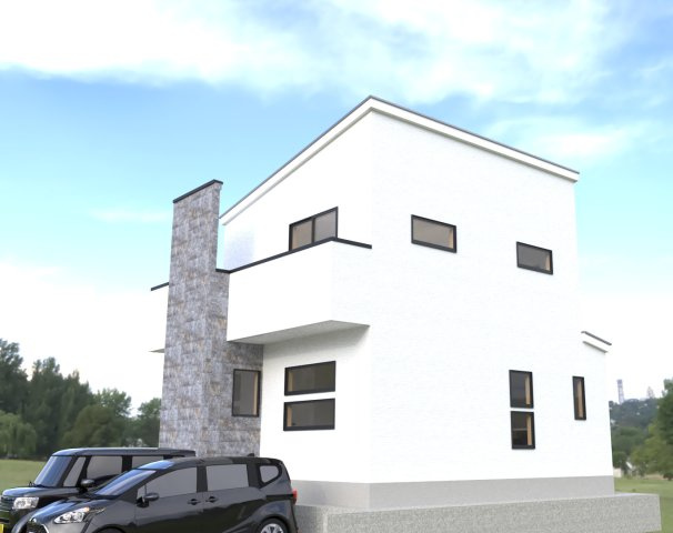 寺田大谷の外観パース|参考外観パース　プラン2
参考建物価格：1930万円