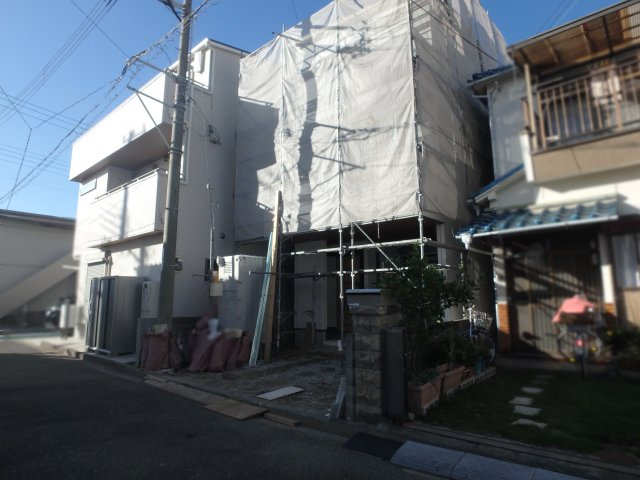 田町　新築戸建の前面道路含む現地写真|前面道路含む現地写真です