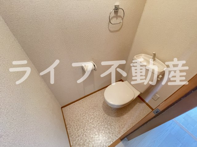 CalmMaisonのトイレ|清潔感のあるトイレです