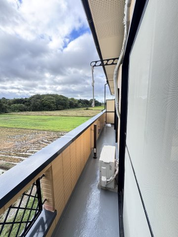 サンハイツ古城のバルコニー