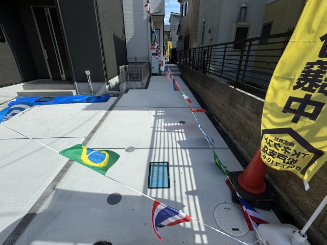 流山市平和台2丁目新築戸建【流山小学校：5分】の駐車場|2号棟駐車スペース