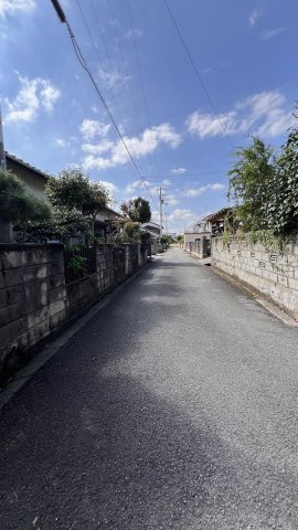 西条市福武甲【800】100.01坪の前面道路含む現地写真