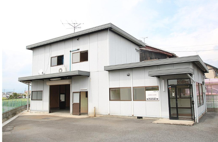 草津市木川町の倉庫の外観|外観です