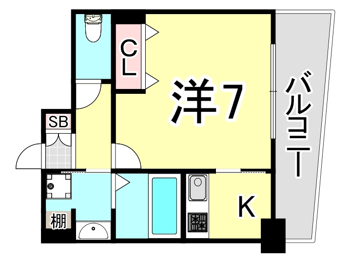 アーバングリーン甲子園の間取り