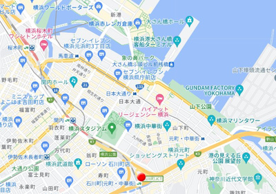 【地図】 | パークスクエア横浜 | 周辺の地図はこのような感じです