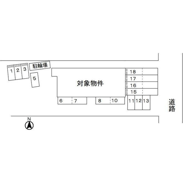 サンロード戸﨑の駐車場