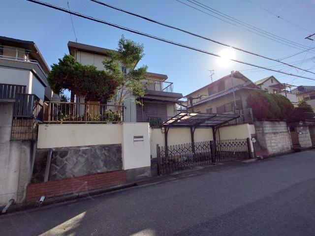 貝塚市清児建物付土地の外観