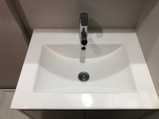 ヴェルデ美園の独立洗面台
