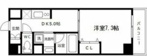 【間取り】 | ボヌール梅田