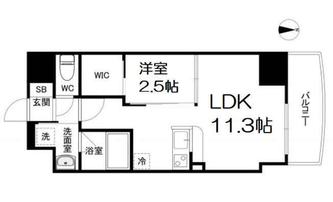【間取り】 | セレニテ堺筋本町リアン