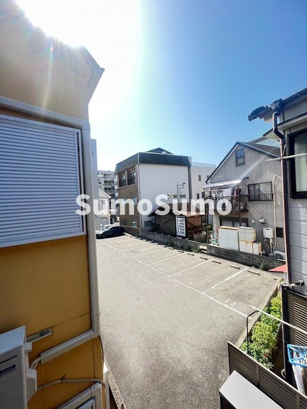 神戸市須磨区村雨町５丁目のアパートの展望
